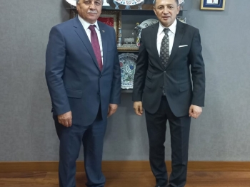 Milletvekilimiz, Sn.Ahmet Erbaş'ı makamında ziyaret ettik.