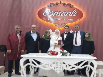 Esma Nur ve Ramazan kardeşlerimizin mutluluklarına ortak olduk.