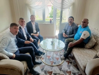 Şehidimiz Cafer Mavi ve Değerli Babası Adına Düzenlenen Mevlid Programına Katıldık.