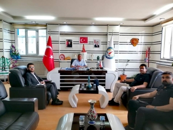 TÜGVA'dan Başkanımıza Ziyaret...
