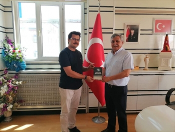 TÜGVA'dan Başkanımıza Ziyaret...