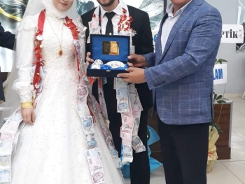 Esra ve Murat kardeşlerimizin mutluluklarına ortak olduk