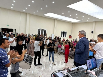 Dilara ve Orhan kardeşlerimizin mutluluklarına ortak olduk.
